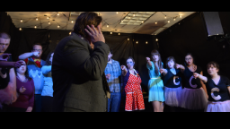 Dean is informed of his fate...in a chilling musical number